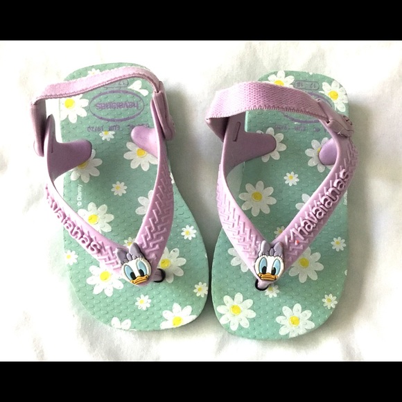 Havaianas Other - Havaianas Baby Flip Flops Daisy Duck 4 C Disney